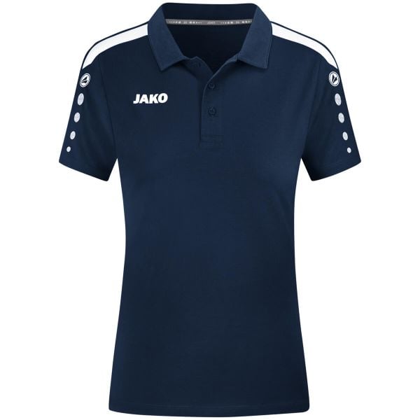 Polo Jako Power. Niebieskie koszulki polo męskie Jako, bez wzorów, sportowe, bez ramiączek. Za 241.00 zł.