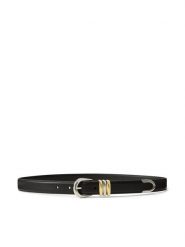 LAUREN RALPH LAUREN Pasek 412P16763001 Czarny. Czarne paski damskie Lauren Ralph Lauren, bez wzorów. Za 519.99 zł.