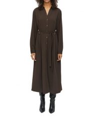 S.Oliver BLACK LABEL Sukienka typu bluzka Kobiety brązowy, 42. Brązowe bluzki damskie s.Oliver BLACK LABEL, s, bez wzorów, biznesowe, bez kołnierzyka, bez ramiączek. Za 579.95 zł.