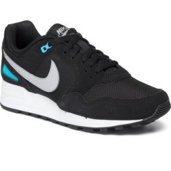 Buty NIKE - Air Pegasus '89 CD1520 001 Black/Wolf Grey/Blue Fury. Czarne półbuty na co dzień męskie Nike, z materiału, bez zapięcia. W wyprzedaży za 299.00 zł.