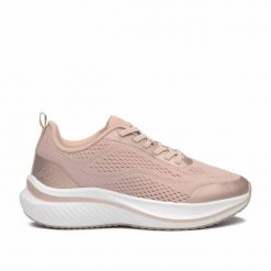 Damskie buty do biegania Kappa Malkween. Czerwone obuwie sportowe damskie Kappa, bez wzorów, z gumy, do biegania. Za 262.50 zł.