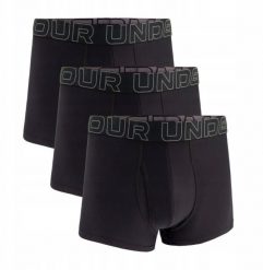Under Armour Bokserki męskie UNDER ARMOUR Czarne - 3 PAK Performance Tech XXL. Czarne bokserki męskie Under Armour, m, bez wzorów. Za 129.00 zł.