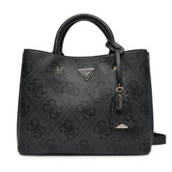 Torebka Guess. Szare torebki do ręki damskie Guess, z aplikacjami, klasyczne, bez dodatków. Za 749.99 zł.