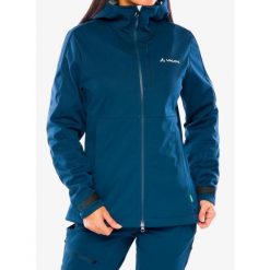 Kurtka softshell damska Vaude All Year Elope Softshell Jacket II. Niebieskie kurtki sportowe damskie Vaude, bez wzorów, z softshellu, bez kaptura, trekkingowe. Za 650.99 zł.