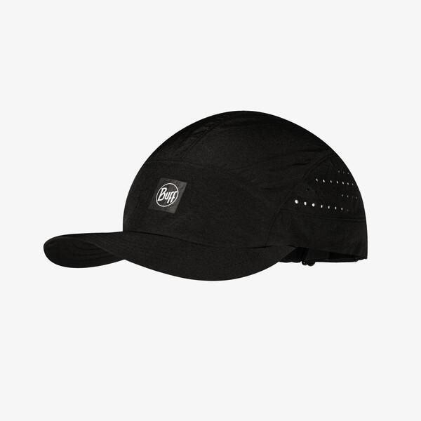 Czapka z daszkiem BUFF SPEED CAP SOLID BLACK. Czarne czapki i kapelusze męskie Buff, bez wzorów, z materiału, wakacyjne. Za 139.99 zł.