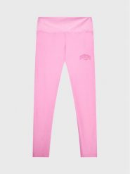 Guess Legginsy J3RB00 MC01P Różowy Slim Fit. Czerwone legginsy dla dziewczynek Guess, z aplikacjami, z syntetyku. Za 239.99 zł.