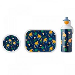 Lunch set campus 3 el. jungle 107410865393. Torby i plecaki dziecięce Mepal, z tworzywa sztucznego. W wyprzedaży za 105.90 zł.