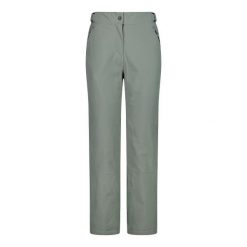 Spodnie damskie narciarskie CMP 3W18596N. Zielone spodnie materiałowe damskie CMP, xl, bez wzorów. W wyprzedaży za 584.75 zł.