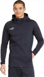 Puma Bluza Puma TeamFinal Casuals Hooded M 65738306, Rozmiar: S. Bluzy męskie Puma, m, bez wzorów, bez kaptura. Za 252.88 zł.