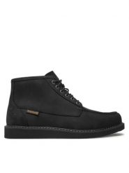 Trzewiki męskie Timberland NEWMARKET MID LACE UP CHUKKA BOOT BLACK NUBUCK. Czarne botki męskie Timberland, bez wzorów, z nubiku, bez zapięcia. Za 565.99 zł.