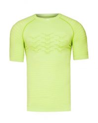 Koszulka biegowa męska X-Bionic Effektor 4.0 Run Green. Zielone koszulki sportowe męskie X Bionic, l, bez wzorów, z materiału, bez kołnierzyka, bez ramiączek, na fitness i siłownię. Za 204.00 zł.