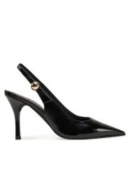 Furla Szpilki Vernice Granata YJ08SFE Y57000 O6000 Czarny. Czarne sandały damskie Furla, bez wzorów, ze skóry, bez obcasa, bez zapięcia. Za 899.99 zł.