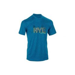 Koszulka Do Gry W Koszykówkę Fast Nyc Męska Dla Zawodowych Graczy Nieb.-Żółt. Niebieskie koszulki sportowe męskie TARMAK, l, bez wzorów, z materiału, bez kołnierzyka, bez ramiączek, na fitness i siłownię. W wyprzedaży za 19.99 zł.