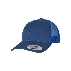 Retro Trucker Cap. Niebieskie czapki i kapelusze damskie FLEXFIT, bez wzorów, retro. Za 51.99 zł.
