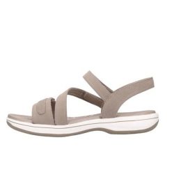 Sandały SKECHERS BAYSHORE Brązowy. Brązowe obuwie sportowe damskie Skechers, bez wzorów, z syntetyku, Skechers Sport. Za 234.99 zł.