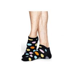 Skarpetki Happy Socks - Big Dot Low (BD05-099). Szare skarpety męskie Happy Socks, w kolorowe wzory, z bawełny. Za 27.90 zł.