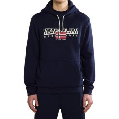Bluza męska Napapijri B-Aylmer H. Niebieskie bluzy męskie Napapijri, l, bez wzorów, bez kaptura. Za 279.99 zł.