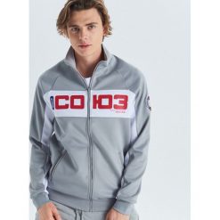 Bluza track jacket z kolekcji Apollo/Soyuz - Jasny szary. Bluzy męskie marki Cropp. Za 119.99 zł.