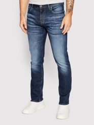 Guess Jeansy Angeles M2YAN2 D4Q41 Granatowy Slim Fit. Niebieskie jeansy męskie Guess. Za 389.99 zł.