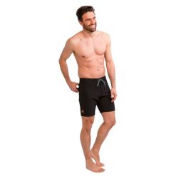 Szorty kąpielowe Jobe Sports. Czarne krótkie spodenki sportowe męskie JOBE, l, bez wzorów, z materiału, żeglarskie. Za 281.50 zł.