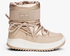 Buty trekkingowe damskie Tommy Hilfiger Tommy Hilfiger damskie śniegowce SNOW BOOT T3A5-34052-1474591 BRONZE 37. Białe śniegowce i trapery damskie Tommy Hilfiger. Za 499.99 zł.