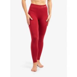 Legginsy termoaktywne damskie Brubeck Extreme Thermo Pant. Czerwone bielizna termoaktywna damska Brubeck, xl, bez wzorów, do biegania. Za 156.99 zł.