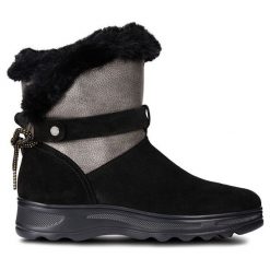 Geox - Śniegowce. Czarne śniegowce i trapery damskie Geox. Za 599.90 zł.