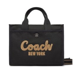 Torebka Coach. Czarne torebki do ręki damskie Coach, bez wzorów, klasyczne, bez dodatków. Za 1,299.00 zł.