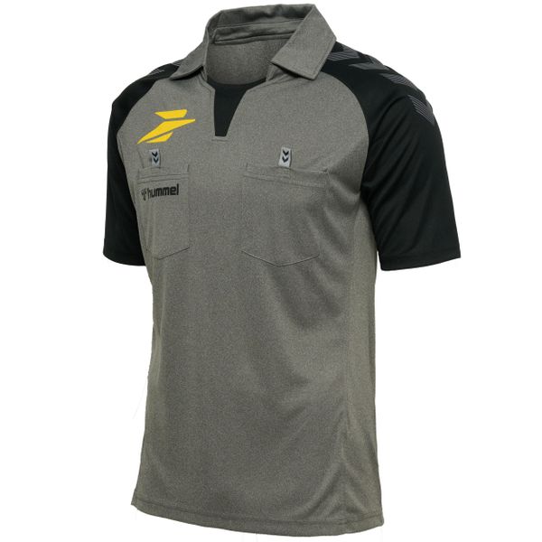 Koszulka Hummel FFHB Referee Elite. Szare koszulki sportowe damskie Hummel, s, bez wzorów, z materiału, bez kołnierzyka, bez ramiączek, do piłki nożnej. Za 240.00 zł.