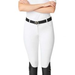 Damskie spodnie konkursowe o średniej przyczepności PS of Sweden Louisa. Białe spodnie sportowe damskie PS OF SWEDEN, bez wzorów, do jazdy konnej. Za 738.00 zł.