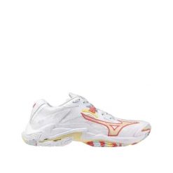 Buty do siatkówki Mizuno Wave Lightning Z8 Kobieta Białe. Białe obuwie sportowe damskie Mizuno, bez wzorów, z materiału, do siatkówki, mizuno wave. Za 629.20 zł.