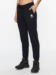 Columbia Spodnie dresowe Trek™ Jogger Czarny Regular Fit. Czarne spodnie dresowe damskie Columbia, s, bez wzorów, z dresówki. Za 265.99 zł.