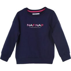 Bluza w kolorze granatowym. Niebieskie bluzy dla dziewczynek Daniel Hechter, Naf Naf Kids, bez wzorów, z bawełny, bez ramiączek, bez kaptura. W wyprzedaży za 42.95 zł.