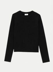 Coccodrillo Sweter ZC4172101SGJ Czarny Regular Fit. Czarne swetry dla dziewczynek COCCODRILLO, bez wzorów, z wiskozy, bez kołnierzyka, bez ramiączek, bez kaptura. Za 49.90 zł.