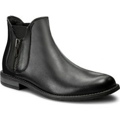 Sztyblety GINO ROSSI - Aldo MBV257-S53-E100-9900-E 99. Czarne botki męskie Gino Rossi, ze skóry. W wyprzedaży za 289.00 zł.