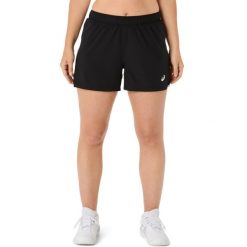 Damskie szorty 2 w 1 Asics Court. Białe szorty sportowe damskie Asics, l, bez wzorów, z materiału, eleganckie, na fitness i siłownię. Za 217.50 zł.