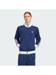 Adidas Bluza adicolor Classic KE3526 Granatowy Slim Fit. Niebieskie bluzy męskie Adidas, m, bez wzorów, z bawełny, bez kaptura. Za 329.99 zł.