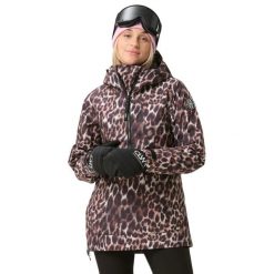 Damska kurtka narciarska Colourwear W Homage Anorak 2.0. Brązowe kurtki snowboardowe damskie Colourwear, bez wzorów, bez kaptura, narciarskie. Za 967.00 zł.