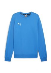 Bluza sportowa męska Puma B23613. Niebieskie bluzy męskie Puma, m, bez wzorów, z bawełny, bez kaptura, do piłki nożnej. Za 161.99 zł.