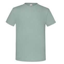 Męska Koszulka Iconic 150. Szare koszulki sportowe męskie Fruit of the Loom, m, bez wzorów, bez kołnierzyka, bez ramiączek, trekkingowe. Za 33.99 zł.