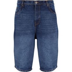 Shorty Męskie Denim Średniej Grubości 90's. Niebieskie krótkie spodenki sportowe męskie Urban Classics, m, bez wzorów, z denimu, trekkingowe. Za 139.99 zł.