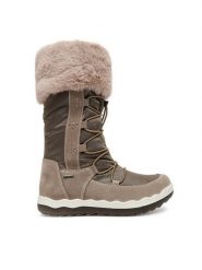 Primigi Śniegowce GORE-TEX 8883611 S Brązowy. Brązowe buty zimowe dziewczęce Primigi, z gore-texu, bez zapięcia. Za 419.99 zł.