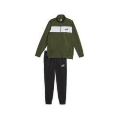 Dres Puma Poly Suit CL, Mężczyźni. Zielone buty sportowe męskie Puma, z dresówki, bez zapięcia, na fitness i siłownię. Za 390.00 zł.