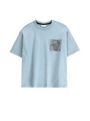 Coccodrillo T-Shirt WC5143205SBJ Niebieski Regular Fit. Niebieskie t-shirty dla chłopców COCCODRILLO, bez wzorów, z bawełny, bez ramiączek. Za 39.99 zł.