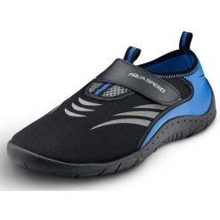 Buty do wody Aqua Speed 27B. Czarne buty sportowe męskie Aqua-Speed, bez zapięcia. W wyprzedaży za 41.80 zł.