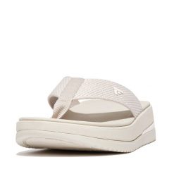 Sandales FitFlop Surff. Brązowe klapki damskie FIT FLOP, bez wzorów, sportowe, bez obcasa. Za 464.00 zł.