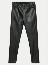 Guess Legginsy J3BB16 WFV60 Czarny Regular Fit. Czarne legginsy dla dziewczynek Guess, z aplikacjami, z syntetyku. Za 129.99 zł.