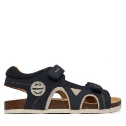 Sandały Mayoral. Niebieskie sandały chłopięce Mayoral, bez zapięcia. Za 209.99 zł.