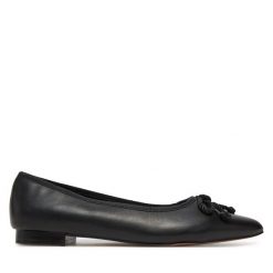 Baleriny Sergio Bardi. Czarne baleriny damskie Sergio Bardi, bez wzorów, bez obcasa. Za 249.99 zł.