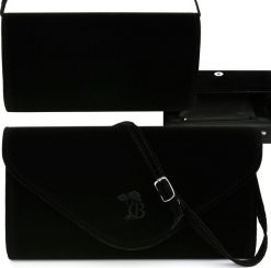 Beltimore Czarna Damska Torebka Kopertówka Mała Beltimore W19. Czarne kopertówki damskie Beltimore, bez wzorów, małe, bez dodatków. Za 65.99 zł.